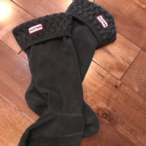 Hunter tall fleece socks for Wellie boots